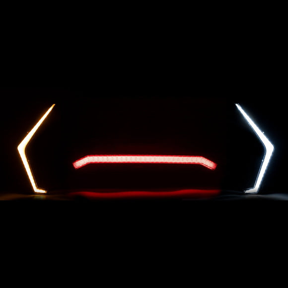 2019 - 2023 Polaris RZR Turbo S XP1000 Turn Signal Lights & Center Taillight Assembly Kit - WeiSen - 80202003