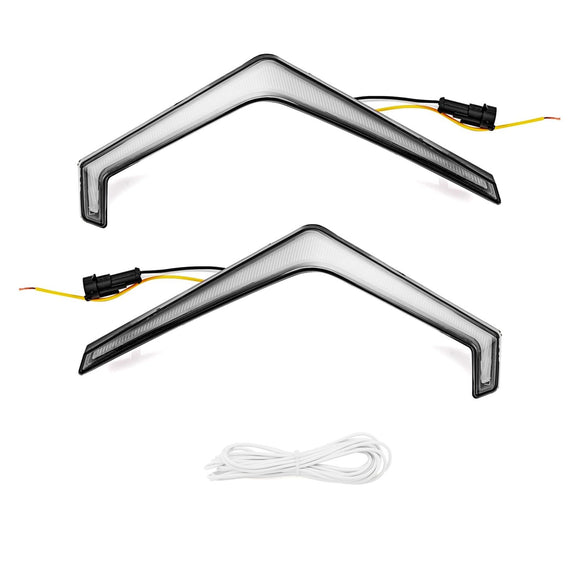 2019 - 2023 Polaris RZR XP 1000 Turn Signal Fang Light Front Signalture Assembly - WeiSen - 80202002