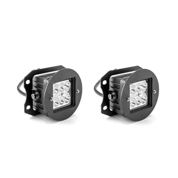 2019 - 2024 Dodge Ram 1500 Front Bumper LED Fog Light Kit w/ H11 Plug & Play Adapters - WeiSen - 70102041