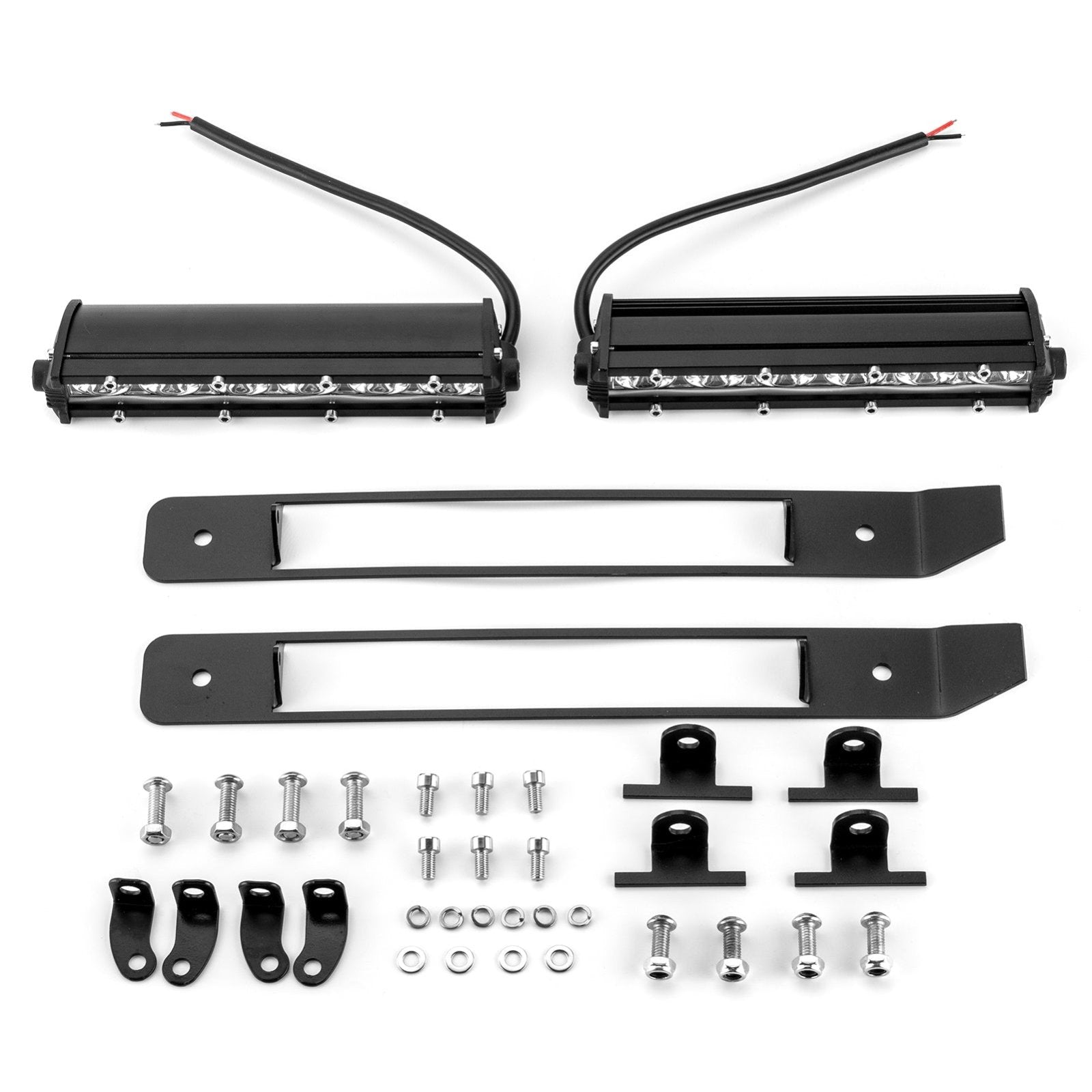 2019+ 5th Gen Dodge Ram 1500 2Pcs 6in Recessed LED Grille Light Bar Kit - Weisen