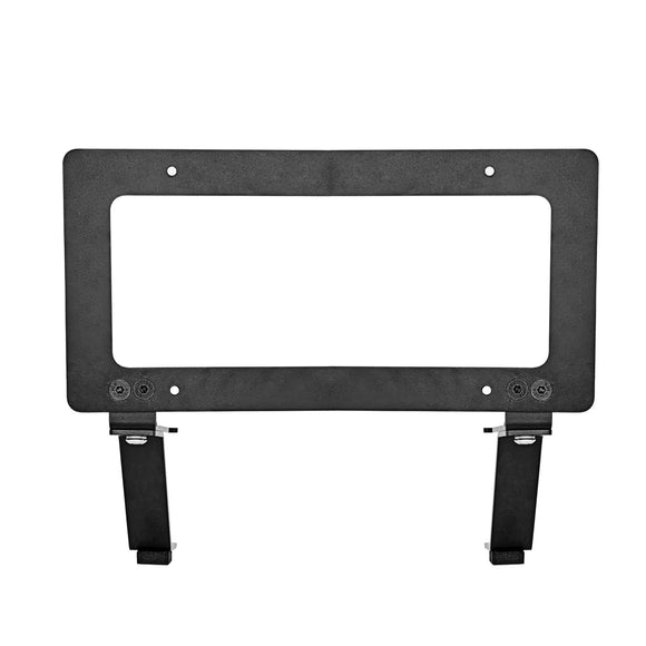 2020 - 2022 Tesla Model Y Front Bumper Lower Grille Licsense Plate Bracket | NO Holes NO Drilling | Quick - Release - WeiSen - 70302012