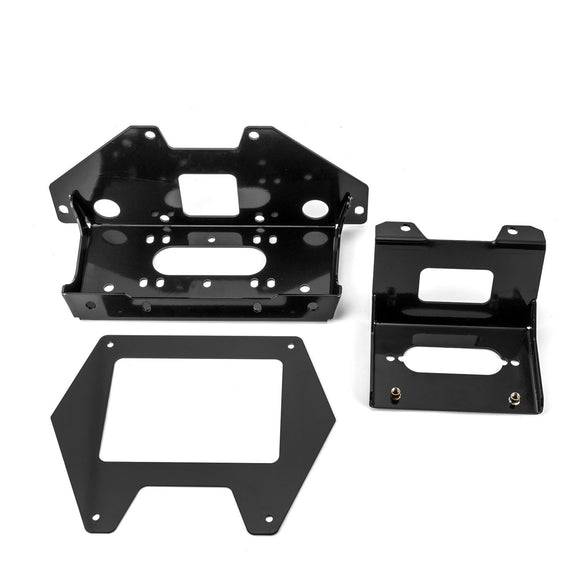 2020 - 2024 Polaris RZR PRO XP 2/4 Heavy Duty Steel UTV Winch Mounting Plate - WeiSen - 80106027