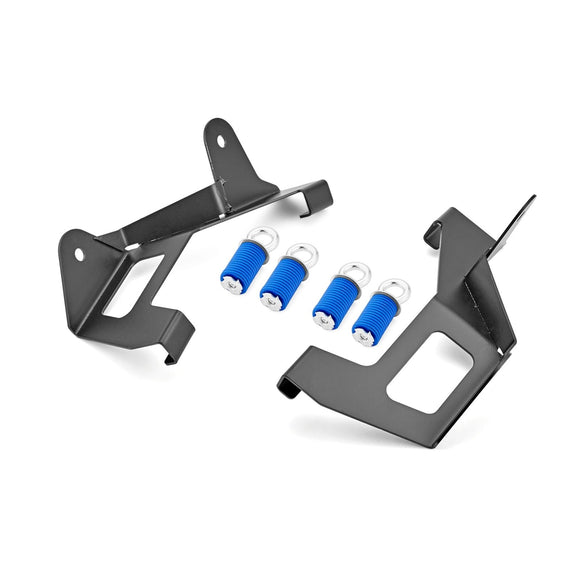 2020 - 2023 Polaris RZR PRO XP Lock & Ride 30 Qt. Cooler Bracket + 4 Tie Down Anchors - WeiSen - 80108001