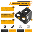 2020 - 2024 Polaris RZR Pro XP UTV Rear 30" Straight Tail LED Light Bar Mount Bracket - WeiSen - 80104008