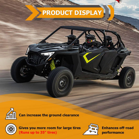 2020 - 2024 Polaris RZR PRO XP/XP4 Front & Rear 3" Suspension Full Lift Spacer - WeiSen - 80401078