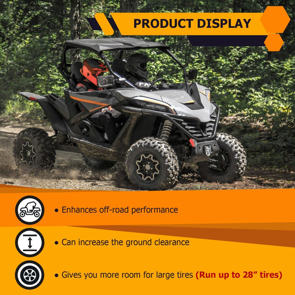 2020+ CFMOTO ZForce 950 HO EX Heavy Duty 6061 Aluminum Front & Rear 3" Leveling Lift Kit - WeiSen - 80401081