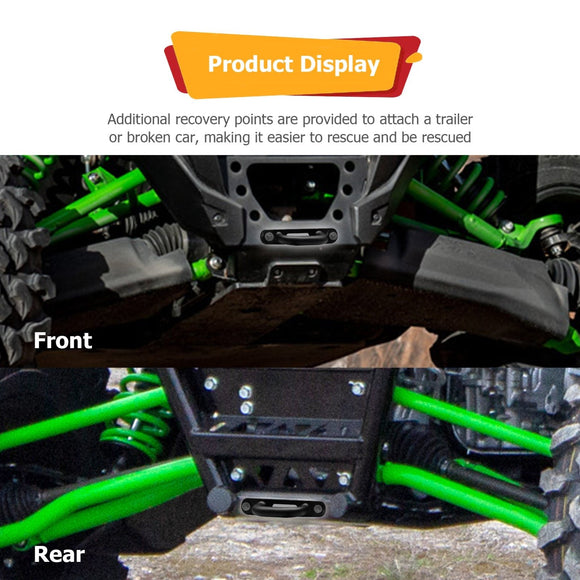 2020+ Kawasaki Teryx KRX 1000 UTV Front/Rear Tow Hook (OEM Number: 99994 - 1315) - WeiSen - 80120008