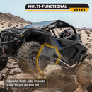 2020+ Polaris Pro XP Turbo Pro R 2Door 1.75" Tube Diameter Side Steps Bumper Protector Guard - WeiSen - 80311002