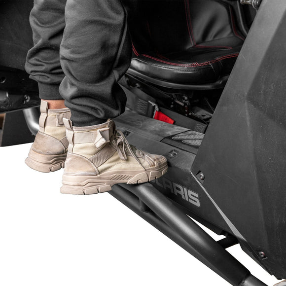 2020+ Polaris Pro XP Turbo Pro R 2Door 1.75" Tube Diameter Side Steps Bumper Protector Guard - WeiSen - 80311002