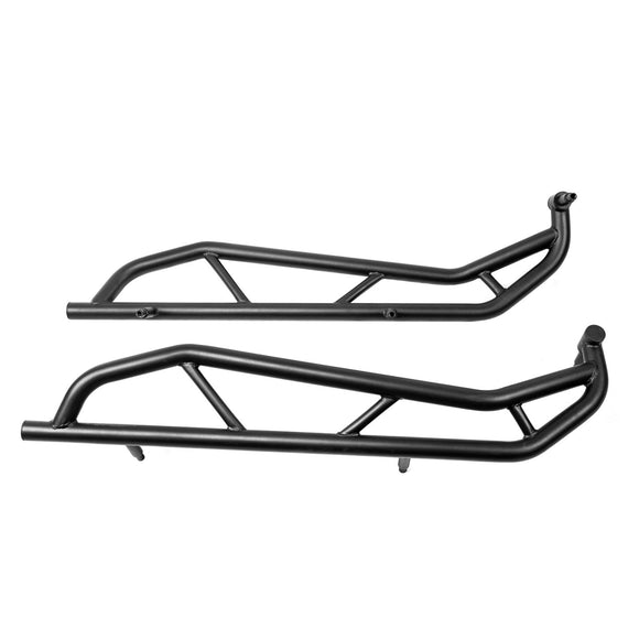 2020+ Polaris Pro XP Turbo Pro R 2Door 1.75" Tube Diameter Side Steps Bumper Protector Guard - WeiSen - 80311002
