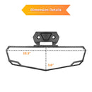 2020+ Polaris RZR Pro XP /4 Turbo R /4 Center Rear View Mirror (OE #2883763) - WeiSen - 80301036