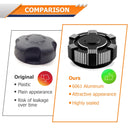 2020+ Polaris RZR Pro XP/ Pro R/ Turbo R 2/4 Black 6061 Aluminum Gas Tank Cap - WeiSen - 80503001