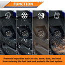 2020+ Polaris RZR Pro XP/ Pro R/ Turbo R 2/4 Black 6061 Aluminum Gas Tank Cap - WeiSen - 80503001