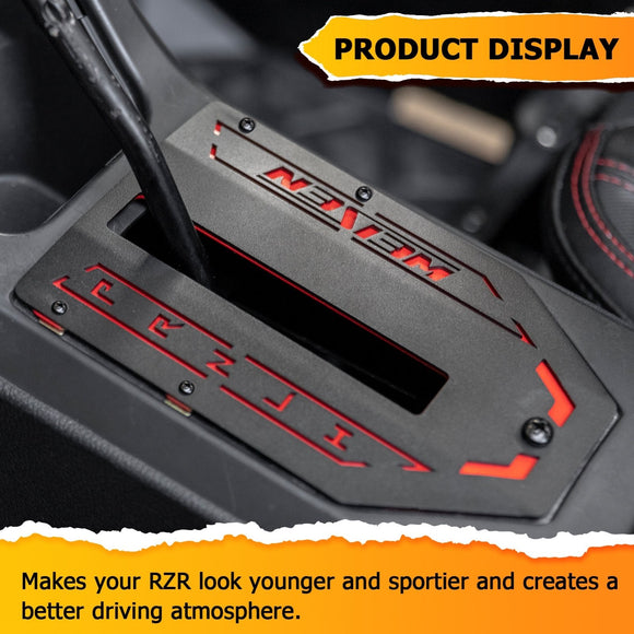 2020+ Polaris RZR Pro XP /Pro R /Turbo R UTV Heavy - Duty Steel Shift Panel #5456354 - 070 - WeiSen - 80312001