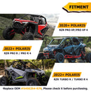 2020+ Polaris RZR Pro XP /Pro R /Turbo R UTV Heavy - Duty Steel Shift Panel #5456354 - 070 - WeiSen - 80312001