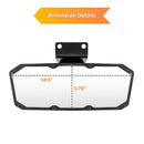 2020+ Polaris RZR Pro XP /Turbo R /Pro R Tempered Glass Center Rear View Mirror - WeiSen - 80301035
