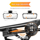 2020+ Polaris RZR Pro XP /Turbo R /Pro R Tempered Glass Center Rear View Mirror - WeiSen - 80301035