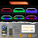 2020+ Polaris RZR Pro XP/ Turbo R/ Pro R UTV RGB LED Front Center Grill Accent Light Assembly #OEM Number 2414544 - WeiSen - 80202006