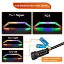 2020+ Polaris RZR Pro XP/ Turbo R/ Pro R UTV RGB LED Front Center Grill Accent Light Assembly #OEM Number 2414544 - WeiSen - 80202006