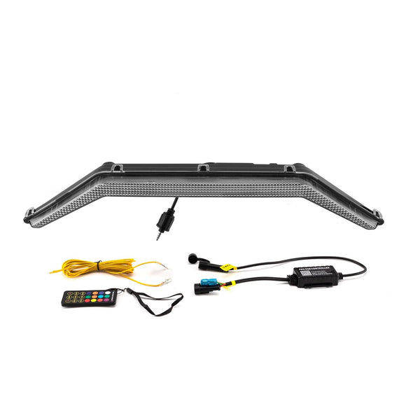 2020+ Polaris RZR Pro XP/ Turbo R/ Pro R UTV RGB LED Front Center Grill Accent Light Assembly #OEM Number 2414544 - WeiSen - 80202006