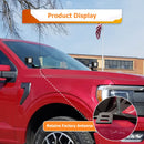 2021 - 2024 F - 150/Raptor Bolt - On Heavy - Duty Steel Hood Ditch LED Light Mount Bracket - WeiSen - 70104062