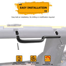 2021 - 2024 Ford Bronco 2/4 Door Black Billet Aluminum Front & Rear Grab Handles Kit - WeiSen - 70307014