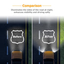 2021 - 2024 Ford Bronco 2/4 Door Front Bumper Triple LED Fog Light Mount Bracket - WeiSen - 70102043