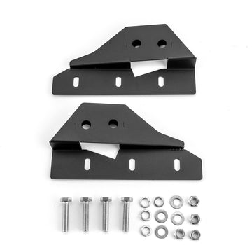 2021 - 2024 Ford Bronco 2/4 Door Front Bumper Triple LED Fog Light Mount Bracket - WeiSen - 70102043