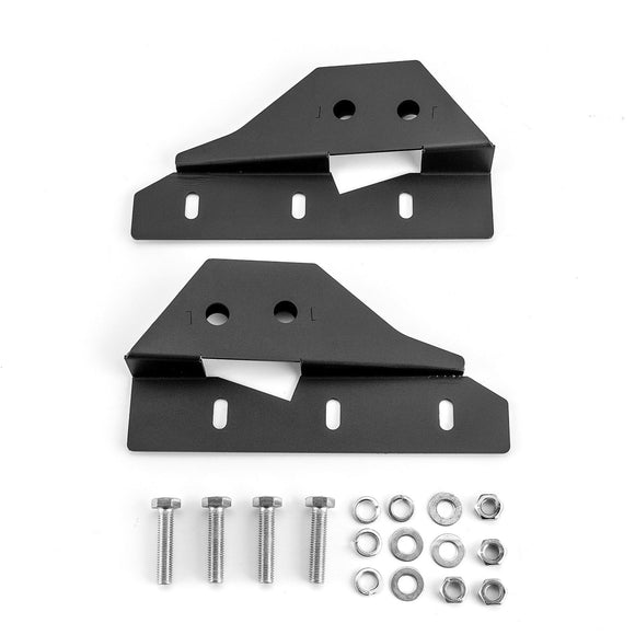 2021 - 2024 Ford Bronco 2/4 Door Front Bumper Triple LED Fog Light Mount Bracket - WeiSen - 70102043