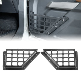 2021 - 2023 Ford Bronco 2/4 Door Front Door Storage Pockets Insert Organizer Box - WeiSen - 70702002