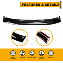 2021 - 2023 Ford Bronco 2/4 Door Glossy Black PP Plastic Hood Protector Edge Guard - WeiSen - 70320005