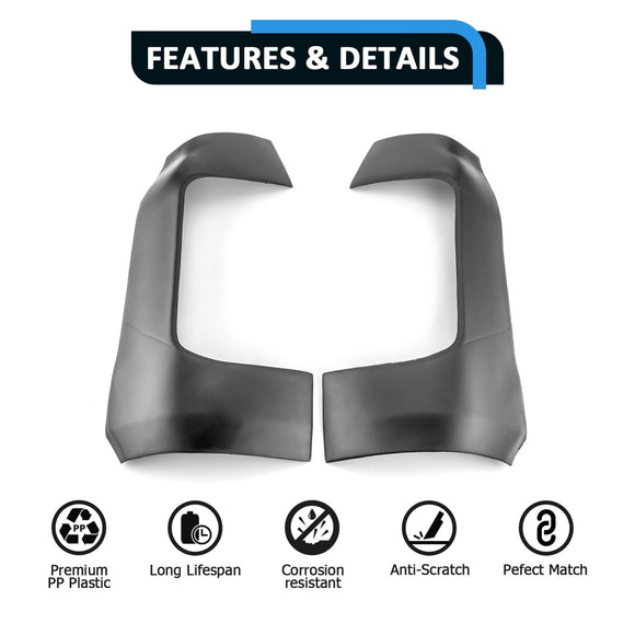 2021 - 2023 Ford Bronco 2/4 Door Matte Black Rear Corner Protector Edge Guard - WeiSen - 70320004