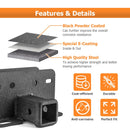 2021 - 2024 Ford Bronco 2/4 Door Rear Class III 2" Inch Receiver Hitch - WeiSen - 70108003