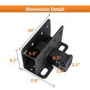 2021 - 2024 Ford Bronco 2/4 Door Rear Class III 2" Inch Receiver Hitch - WeiSen - 70108003