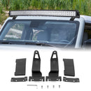 2021 - 2024 Ford Bronco 2/4 Door Roof 52" Curved LED Light Bar Mounting Bracket - WeiSen - 70101041