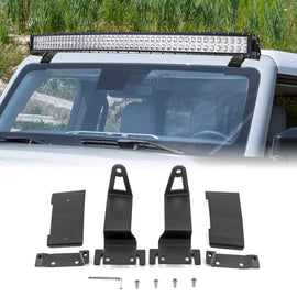 2021 - 2024 Ford Bronco 2/4 Door Roof 52" Curved LED Light Bar Mounting Bracket - WeiSen - 70101041