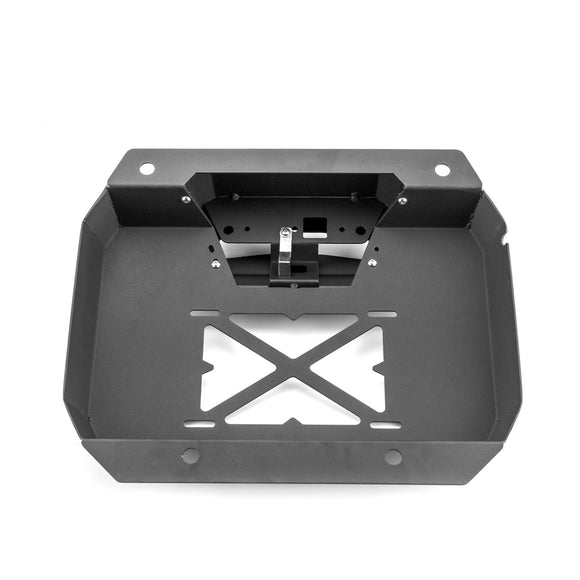 2021 - 2024 Ford Bronco 2/4 Door Spare Tire Delete License Plate Relocation Bracket w/ Camera & Brake Light Mounting Hole - WeiSen - 70302018