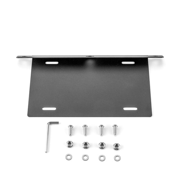 2021 - 2024 Ford Bronco 2/4 Door Steel Front License Plate Holder Bracket - WeiSen - 70302016