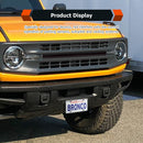 2021 - 2024 Ford Bronco 2/4 Door Steel Front License Plate Holder Bracket - WeiSen - 70302016