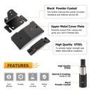 2021 - 2024 Ford Bronco 2/4 Door Upper Windshield 42" Curved Light Bar Mounting Bracket - WeiSen - 70101040