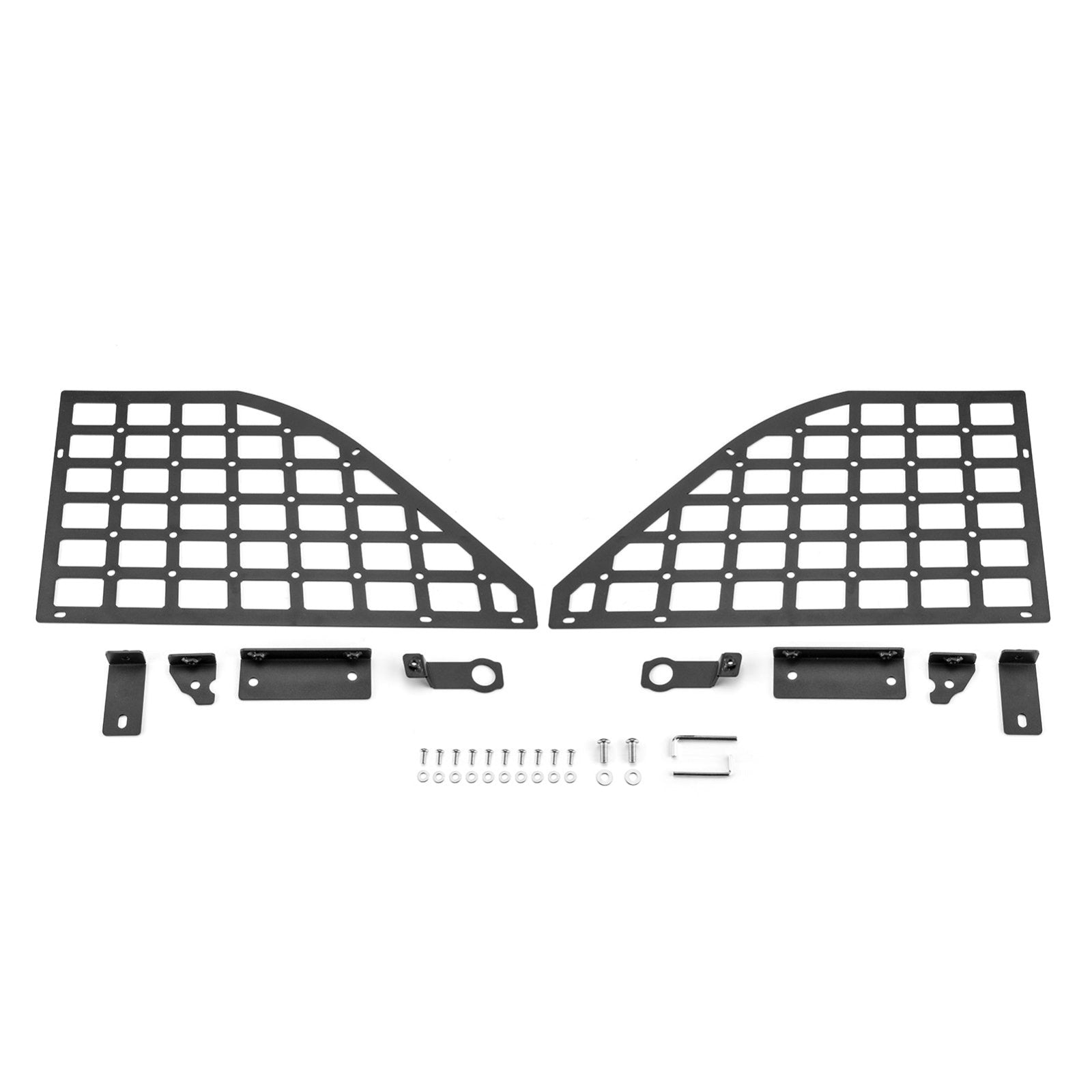 2021-2023 Ford Bronco 4 Door Hard Top Steel Rear Window Storage Molle ...