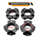 2021 - 2023 Ford Bronco 4WD Heavy Duty Steel Front & Rear 2" Suspension Lift Kit - WeiSen - 70401038