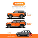 2021 - 2024 Ford Bronco Off - Road Solid Steel Tailgate High Lift Jack Carrier - WeiSen - 70107007