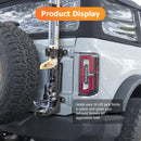 2021 - 2024 Ford Bronco Off - Road Solid Steel Tailgate High Lift Jack Carrier - WeiSen - 70107007