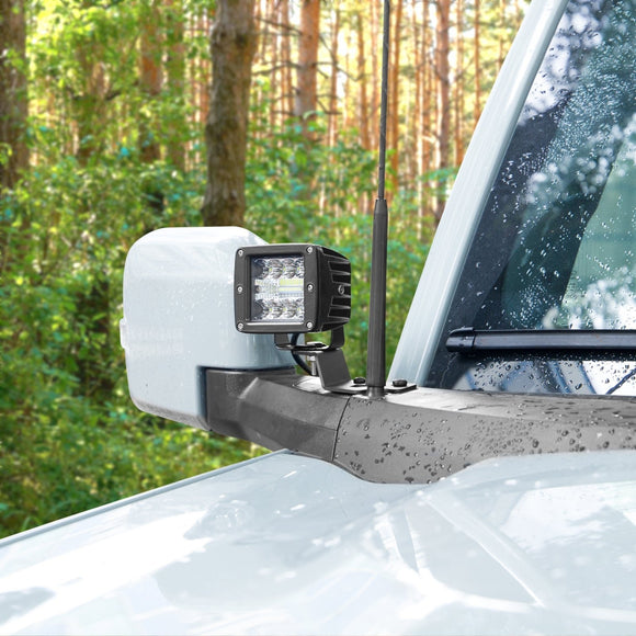 2021 - 2024 Ford Bronco Pair A - Pillar LED Cube Light Pod Mount Bracket - WeiSen - 70104035