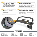 2021 - 2024 Ford Bronco Steel Front Bumper Bull Bar with Winch Frame & D - rings Bracket - WeiSen - 70306003