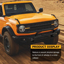 2021 - 2024 Ford Bronco Steel Front Bumper Bull Bar with Winch Frame & D - rings Bracket - WeiSen - 70306003