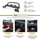 2021 - 2024 Ford Bronco Steel Front Bumper Bull Bar with Winch Frame & D - rings Bracket - WeiSen - 70306003