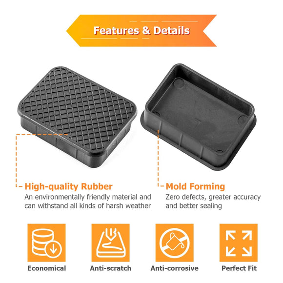 20212024 Ford Bronco 2/4 Door 4pcs Highly Sealed Crash Bar End Caps F