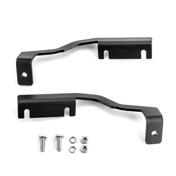 2022 - 2024 2WD 4WD Nissan Frontier Heavy Duty Steel Hood Hinge LED Work Light Bracket Mount - WeiSen - 70104048